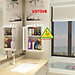 TỦ NHÀ TẮM CHỐNG THẤM NƯỚC VNT04B - NỘI THẤT LẮP RÁP