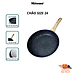 Bộ nồi chảo chống dính vân đá tự nhiên cao cấp 6 món, Mitomo Queen Time, dùng cho mọi loại bếp - Hàng chính hãng