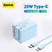 Bộ Sạc Baseus Super Si pro 20W USB C Cho iPhone 12, 13, 14, 15 - Hàng Chính Hãng