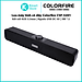 Loa máy tính Soundbar Colorfire CSP-5201 | Desktop speaker 3W x 2 | Nguồn USB , kết nối Jack 3.5 mm | Bảo hành 1 năm | Hàng Chính Hãng