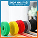 Combo 2 Cuộn Băng Gai Dính Velcro Cỡ 1,5cm - Dây Dính 2 Mặt Quấn Dây Điện, Dây Sạc, Tai Nghe Gọn Gàng - Hàng Chính Hãng NAVIVU