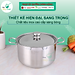 Nồi Luộc Gà Inox 3 Đáy Inox Fivestar  , tặng 1 vá canh
