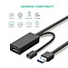 Cáp mở rộng tín hiệu USB 3.0 dài 10M cao cấp chính hãng Ugreen 20827