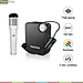 Takstar E500W - Máy Trợ Giảng Hai Mic Không Dây UHF, Kết Nối Bluetooth, Công Suất 20W Cho Giáo Viên, Bán Hàng, Hướng Dẫn Viên - hàng chính hãng