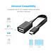Cáp chuyển đổi USB 2.0 sang Micro USB OTG loại dẹt Ugreen 10821 - Hàng Chính Hãng