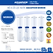 Bộ 4 Lõi Lọc Nước AQUAPHOR Nhập Khẩu Thay Cho Máy AQUAPHOR MORION RO DWM 101S - Hàng Chính Hãng