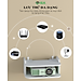 Kệ Wifi Treo Tường 2 Tầng Không Cần Khoan Để Đầu Thu Kỹ Thuật Số, Remote, Điện Thoại - IG407