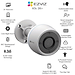 Camera IP WiFi EZVIZ thông minh ngoài trời EZVIZ H3c 2K+ Chống Nước IP67, Đèn Cảnh Báo - Hàng Chính Hãng