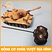 Mô hình xe tăng điều khiển từ xa đồ chơi xe tank cho bé trai MySun
