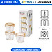 Hộp đựng thức ăn cho bé Lock&Lock có vạch chia LLG508S3 230ml x 3 hộp - LLG542S3 280ml x 3 hộp
