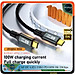 Cáp Sạc Nhanh USB Type C to Type C PD 100W - Dây Cáp Dữ Liệu FIRO USB 3.2 Gen2, Sạc Nhanh PD 100W, Truyền Dữ Liệu 20Gbps, Video 8K60Hz - 20V@5A PD100W/8K60Hz/20Gbps - Dài 2 Mét - Dùng Cho iPhone 15 Series, Macbook, Laptop, Smartphone - Hàng Chính Hãng