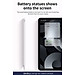Bút Cảm Ứng Wiwu Pencil W Dành Cho iPad Pro và các dòng iPad / iPad Mini Có Sạc Không Dây Từ Tính, Có Chỉ Báo Pin Trên Thân Bút  hỗ trợ viết vẽ nghiêng hơn 60 độ, chống tì tay, trang bị nam châm hít vào iPad - Hàng Chính Hãng
