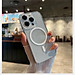 Ốp lưng trong suốt sạc từ tính cho iPhone 14 / 14 Plus / 14 Pro / 14 Pro Max hiệu HOTCASE Magnetic - trang bị đệm khi 4 góc, Viền TPU chống sốc, lưng PC chống ố vàng - Hàng nhập khẩu