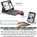Case bao da bàn phím bluetooth V5.3 tích hợp trackpad / touchpad hiệu WIWU WM005 cho iPad Pro 11 13 inch M4 Pro 11 2020/21/22 Air 4/5/6/7 Gen 7 8 9 10.2 inch 10.5 inch - Bàn phím từ tính nam châm tháo rời, tích hợp giá đỡ - Hàng nhập khẩu