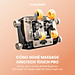 Ghế massage KINGSPORT G88 cao cấp con lăn 3D, hệ thống nhào ở bắp chân và con lăn bàn chân hiện đại