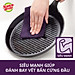 Cước Rửa Chén Siêu Mạnh Scotch Brite - Cọ rửa mọi vết bẩn cứng đầu, an toàn cho vỉ nướng, nồi inox, gang, thép