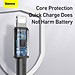 Cáp sạc nhanh Type C to IP 20W Baseus High Density Braided dùng cho iPhone 12/11/XS Max Series- Hàng nhập khẩu
