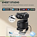 EMEET PIXY - Webcam Kép Theo Dõi AI 4K, Sử Dụng Cảm Biến Sony, 3 Micro Lọc Ồn Dành Cho Dạy Học, Họp Online, Livestream, Tiktok - Hàng Chính Hãng