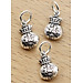 Combo 2 cái charm bạc hình túi tiền treo - Ngọc Quý Gemstones