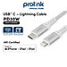 Dây sạc type C to L PROLiNK GCL_30_01 dài 1M, Sạc siêu nhanh 30W, Dành cho iPhone, iPad (MFi) - Hàng chính hãng