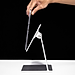 Stand/ Kệ giá đỡ nhôm hít nam châm dành cho ipad máy tính bảng kiểu iMac M1 điều chỉnh nhiều góc độ, gấp gọn - Hàng chính hãng