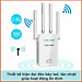 Kích Sóng Wifi Tốc Độ Cao 4 Râu 300M PIX-LINK LV-WR09 Thiết Bị Mở Rộng Sóng Bao Phủ Căn Nhà, Văn Phòng - Hàng Chính Hãng
