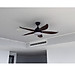Quạt trần trang trí -  quạt mát F25 cho  phòng khách và phòng ngủ
