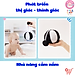 Đồ Chơi Bóng Vải Xúc Xắc Vui Nhộn Kích Thích Thị Giác Cho Trẻ Sơ Sinh Look, Look! Ball - Lalala Baby