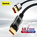 Cáp sạc Baseus Explorer Series USB to Type-C 100W Tự Ngắt, truyền dữ liệu, sạc nhanh, có đèn led - hàng chính hãng