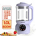 Máy Làm Sữa Hạt, Máy Nấu Sữa Hạt Cối Thủy Tinh OSTMARS Hàng Chính Hãng MINIIN 1100ml - 8 Chức Năng Xay Nấu Tiện Lợi - TẶNG KEM 2 CHAI THỦY TINH ĐỰNG SỮA HẠT