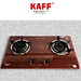 Bếp ga đôi đỏ sang trọng KAFF KF-312 - Hàng chính hãng