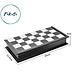 Bộ cờ vua nam châm 25*25cm gấp gọn cao cấp- Hàng Chính Hãng