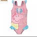 Đồ bơi bé gái liền mảnh PEPPA CHẤM BI kèm nón dễ thương
