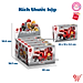 Đồ chơi lắp ráp, xếp hình Qman 12021 - Đội cứu hỏa cơ động (579 mảnh ghép) dành cho bé từ 6 tuổi