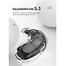 Tai nghe bluetooth nhét tai RiBi X55 - Siêu mỏng - Nằm gọn trong tai - Không gây đau tai - Invisible Wearing - Hàng chính hãng