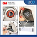 Bộ mặt nạ phòng độc 3M 6100/6200 với phin lọc 6006 kết hợp tấm lọc bụi 5N11 cùng nắp giữ 501 (7 món)
