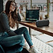 Loa Bluetooth 60W công suất lớn Super Bass chống nước IPX5 pin 6600MAH sạc nhanh Type C công nghệ AI Hàng Chính Hãng PKCB