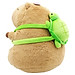 Thú Bông Capybara Đeo Balô Rùa 30 cm - ZooZoo 30210