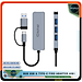 Hub Type C FIRO Và Hub USB FIRO 3.0 Adapter 4in1 - Bộ Chia USB FIRO Ra Nhiều Cổng Kết Nối Chuyển Đổi Cho Laptop,PC, Máy Tính Đa Năng - Hub FIRO Hỗ Trợ Sạc Pin, Kết Nối Đa Năng Ổ Cứng, Bàn Phím, Chuột, Máy In, Thiết Bị Chia Ổ USB - Hàng Chính Hãng