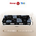 Bếp gas dương Rinnai RV-715Slim(GL-Pe) mặt bếp kính và kiềng bếp men - Hàng chính hãng.