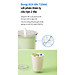 Ly nhựa 2 lớp Bubble Tea Cold Cup LocknLock HAP529 - Kèm ống hút - Dung tích 720ml