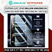 Kính cường lực AGC 9H cho iPad Air 6 11 inch M2 / Air 6 13 inch M2 2024 hiệu Nillkin Amazing H+ Pro (mỏng 0.2 mm, vát cạnh 2.5D, chống trầy, chống va đập) - Hàng nhập khẩu