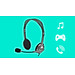 Tai nghe chụp tai Logitech H111 - Hàng chính hãng