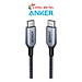 Cáp USB Type-C to Type-C Anker 765 Nylon Cable 140W 0.9m A8865 - Hàng chính hãng
