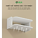 Kệ Wifi Treo Tường 2 Tầng Không Cần Khoan Để Đầu Thu Kỹ Thuật Số, Remote, Điện Thoại - IG407