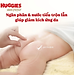 Tã/bỉm dán sơ sinh Huggies Skin Perfect NB 70+4 miếng với 2 vùng thấm giảm kích ứng da