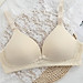 Áo lót cho con bú, áo ngực bầu và sau sinh mở cúc trước tiện lợi. chất liệu cotton co giãn không gọng đệm vừa  chống chảy xệ cho chị em sau sinh