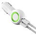 Adapter sạc xe hơi Sạc điện thoại trên ô tô 2 cổng USB - iOttie, RapidVolt Max - Hàng Chính Hãng
