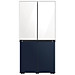 Tủ lạnh BESPOKE Multidoor Samsung Inverter 599L RF60A91R177/SV (Trắng/Xanh Navy)