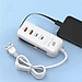 Ổ cắm sạc nhanh điện thoại 4 cổng đa năng 2PD+2USB Type-c kèm dây sạc 66w - Hàng chính hãng